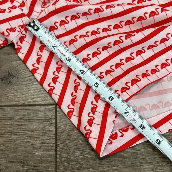 Chubbies 7” The Fruited Plains Swim Trunks Red White Blue Size Small - Picture 9 of 10